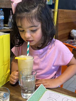 Lemonade slushy   at Eqvilibrivm Cafe in Barcelona