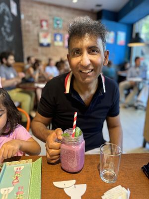 Smoothie   at Eqvilibrivm Cafe in Barcelona