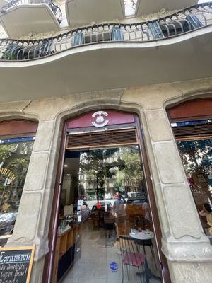  at Eqvilibrivm Cafe in Barcelona