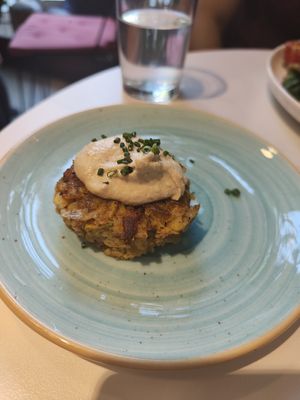 Hash brown at Eqvilibrivm Cafe in Barcelona