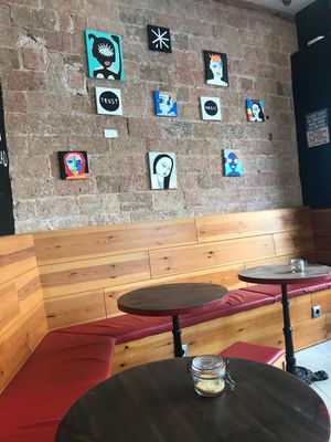 Inside  at Eqvilibrivm Cafe in Barcelona