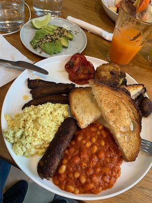 Full English Breakfast  at Eqvilibrivm Cafe in Barcelona