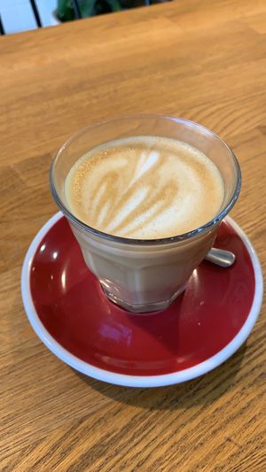 Good vegan coffee  at Eqvilibrivm Cafe in Barcelona