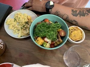 Oyster mushroom Ceviche at Eqvilibrivm Cafe in Barcelona