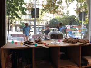 Baked goods at Eqvilibrivm Cafe in Barcelona