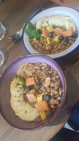 Bowls at Eqvilibrivm Cafe in Barcelona