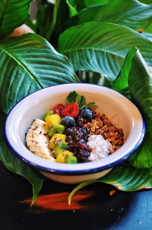porridge at Eqvilibrivm Cafe in Barcelona