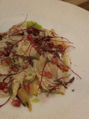 Celery cappaccio  at Pisco in Vila Do Bispo