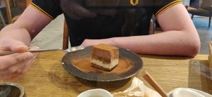 Tiramisu at Mumokuteki Vegan Cafe in Kyoto
