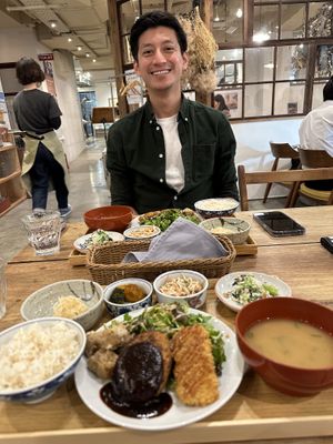   at Mumokuteki Vegan Cafe in Kyoto