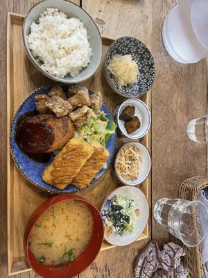   at Mumokuteki Vegan Cafe in Kyoto