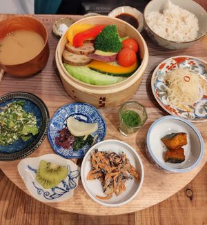  at Mumokuteki Vegan Cafe in Kyoto