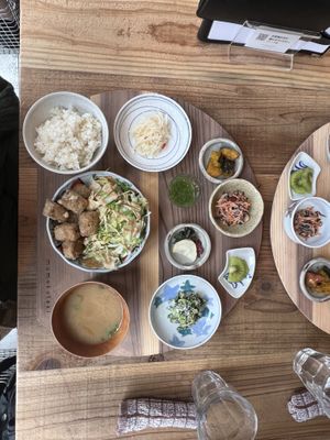   at Mumokuteki Vegan Cafe in Kyoto