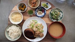  at Mumokuteki Vegan Cafe in Kyoto