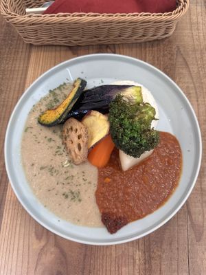 Curry  at Mumokuteki Vegan Cafe in Kyoto