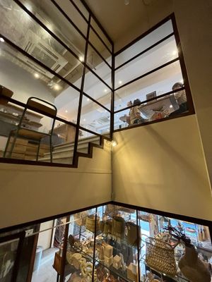 Interior  at Mumokuteki Vegan Cafe in Kyoto