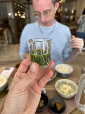   at Mumokuteki Vegan Cafe in Kyoto