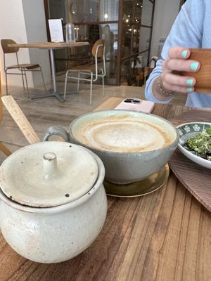   at Mumokuteki Vegan Cafe in Kyoto