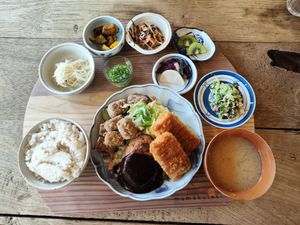  at Mumokuteki Vegan Cafe in Kyoto