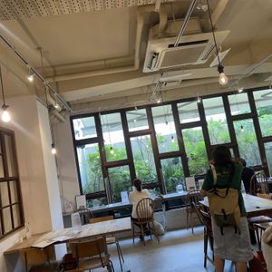   at Mumokuteki Vegan Cafe in Kyoto