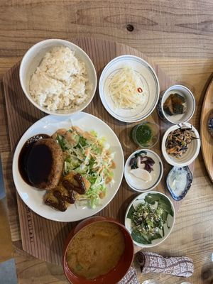 Set 2000  at Mumokuteki Vegan Cafe in Kyoto