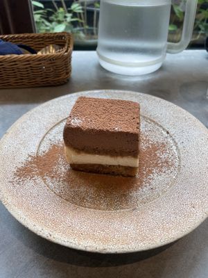 Tiramisu   at Mumokuteki Vegan Cafe in Kyoto