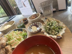 Meal   at Mumokuteki Vegan Cafe in Kyoto