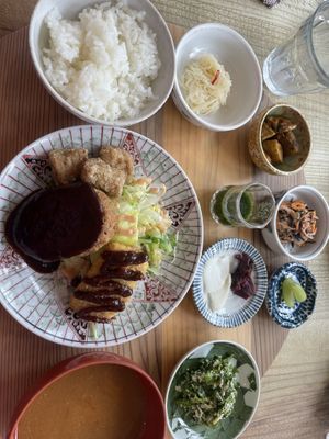   at Mumokuteki Vegan Cafe in Kyoto