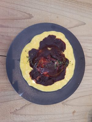 'Omelette' rice at Mumokuteki Vegan Cafe in Kyoto