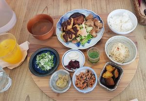  at Mumokuteki Vegan Cafe in Kyoto