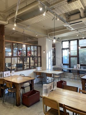   at Mumokuteki Vegan Cafe in Kyoto