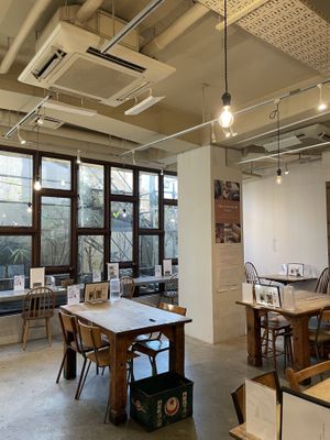   at Mumokuteki Vegan Cafe in Kyoto