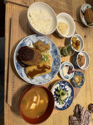   at Mumokuteki Vegan Cafe in Kyoto