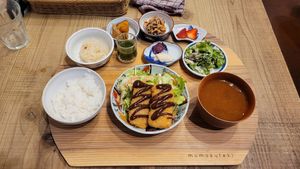  at Mumokuteki Vegan Cafe in Kyoto