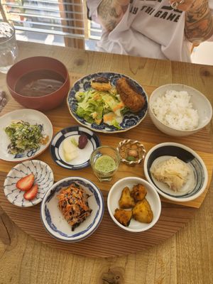  at Mumokuteki Vegan Cafe in Kyoto