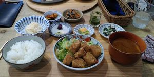  at Mumokuteki Vegan Cafe in Kyoto