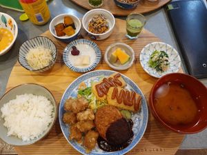 C at Mumokuteki Vegan Cafe in Kyoto