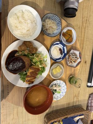   at Mumokuteki Vegan Cafe in Kyoto