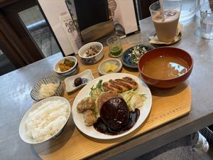   at Mumokuteki Vegan Cafe in Kyoto