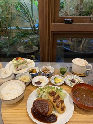   at Mumokuteki Vegan Cafe in Kyoto