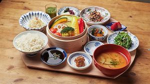  at Mumokuteki Vegan Cafe in Kyoto