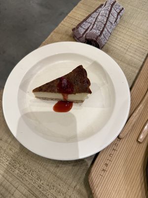 Cheesecake   at Mumokuteki Vegan Cafe in Kyoto