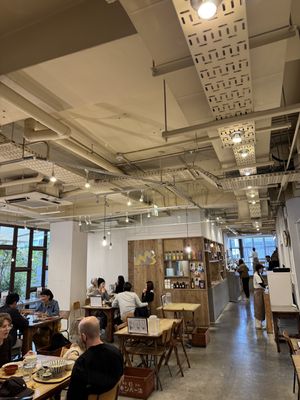   at Mumokuteki Vegan Cafe in Kyoto