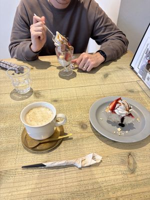   at Mumokuteki Vegan Cafe in Kyoto