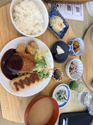  at Mumokuteki Vegan Cafe in Kyoto