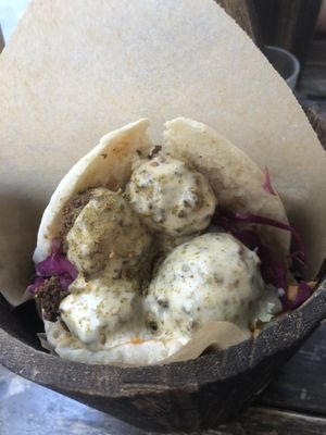 Falafel sandwich  at Green Lab - Comédie in Montpellier