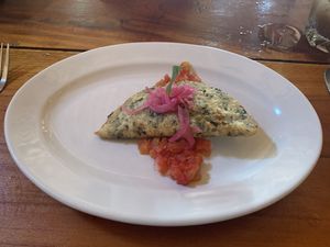 Chaya empanada (must-try) at IX CAT IK in Valladolid
