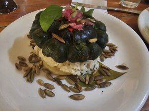 K'ûum (local pumpkin) at IX CAT IK in Valladolid