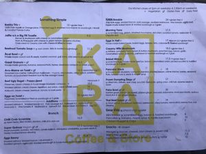 Lots of vege options, and many can be made vegan at Kara in Auckland