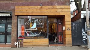 Store front at Livelihood in Toronto